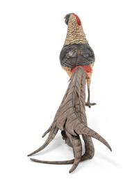 An Austrian Cold-Painted Bronze Pheasant