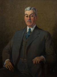 Howard Logan Hildebrandt, (American, 1872-1958), Portrait of Wilmot Adams