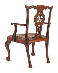 A George II Walnut Armchair