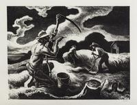 Thomas Hart Benton, (American, 1889-1975), Island Hay, 1945