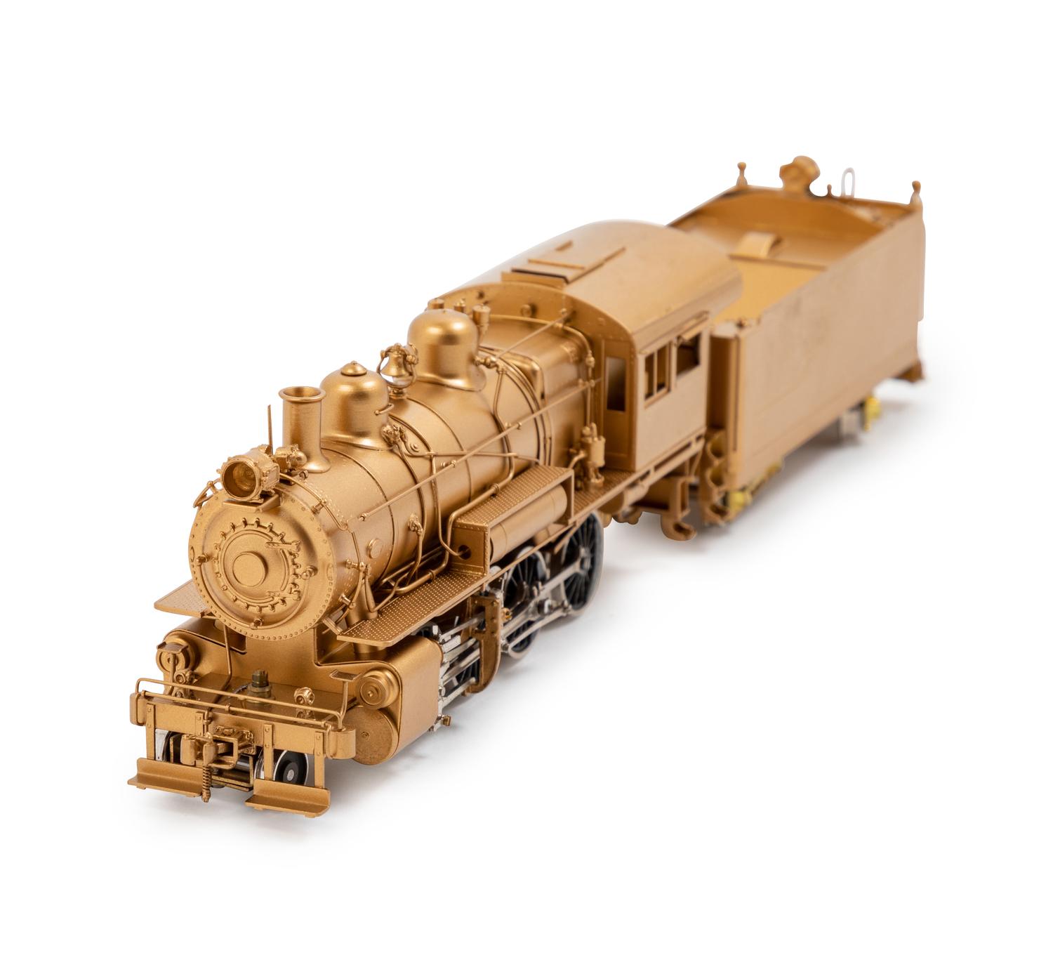 A Factory Boxed Lambeth Associates Brass S-Gauge Pennsylvania Railroad 2-8-0 Locomotive and Tender