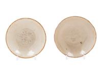 Two Chinese Qingbai Porcelain Shallow Bowls