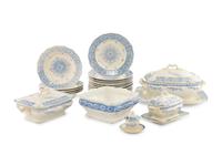 A Rare Herend Faience Dinner Service