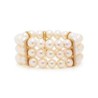 ASPERY & GULDAG, CULTURED PEARL AND DIAMOND BRACELET