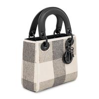 Christian Dior, Mini Lady Dior Bag in Plaid-Sequined Leather