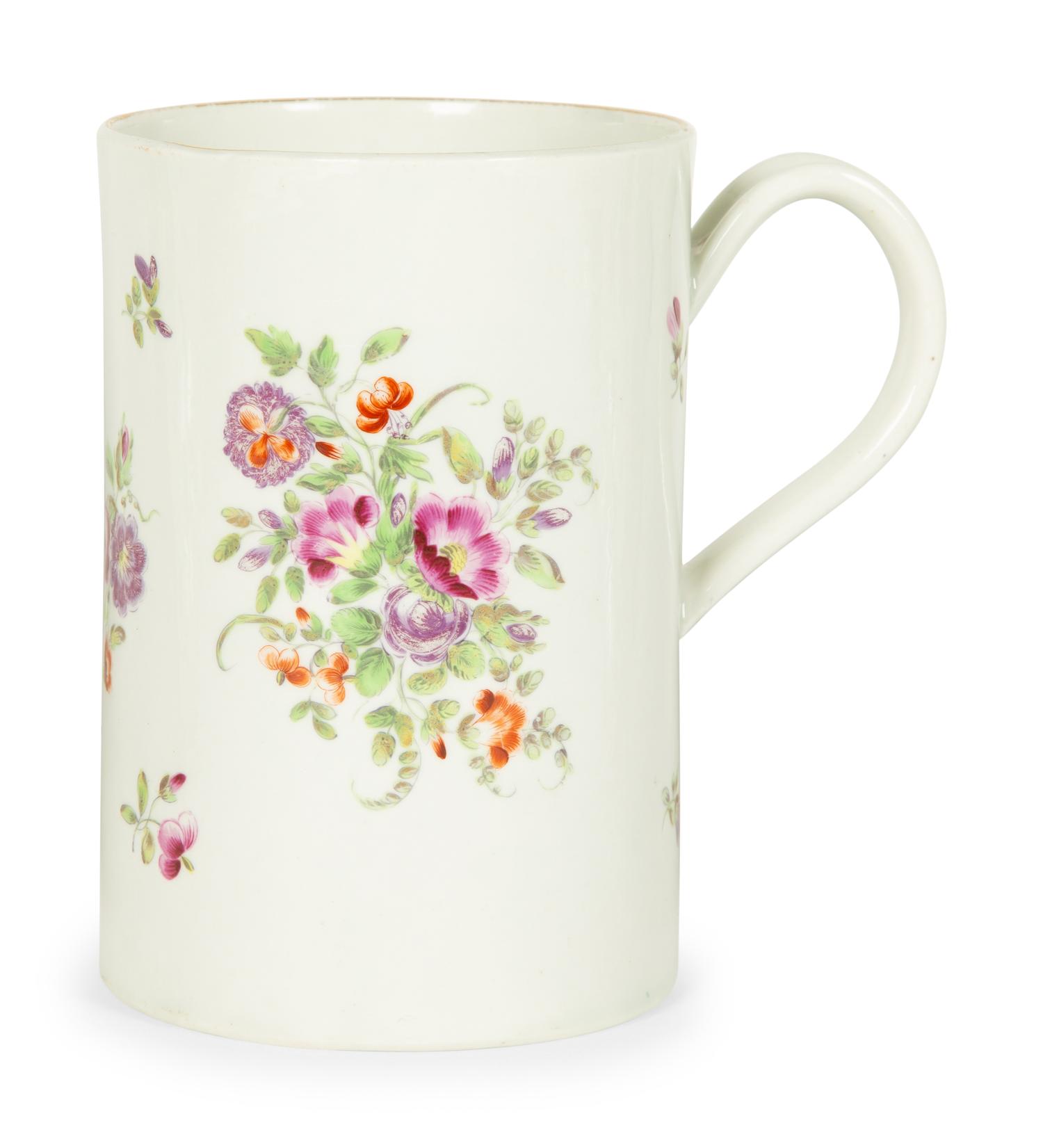 Three English Porcelain Articles — 18TH CENTURY