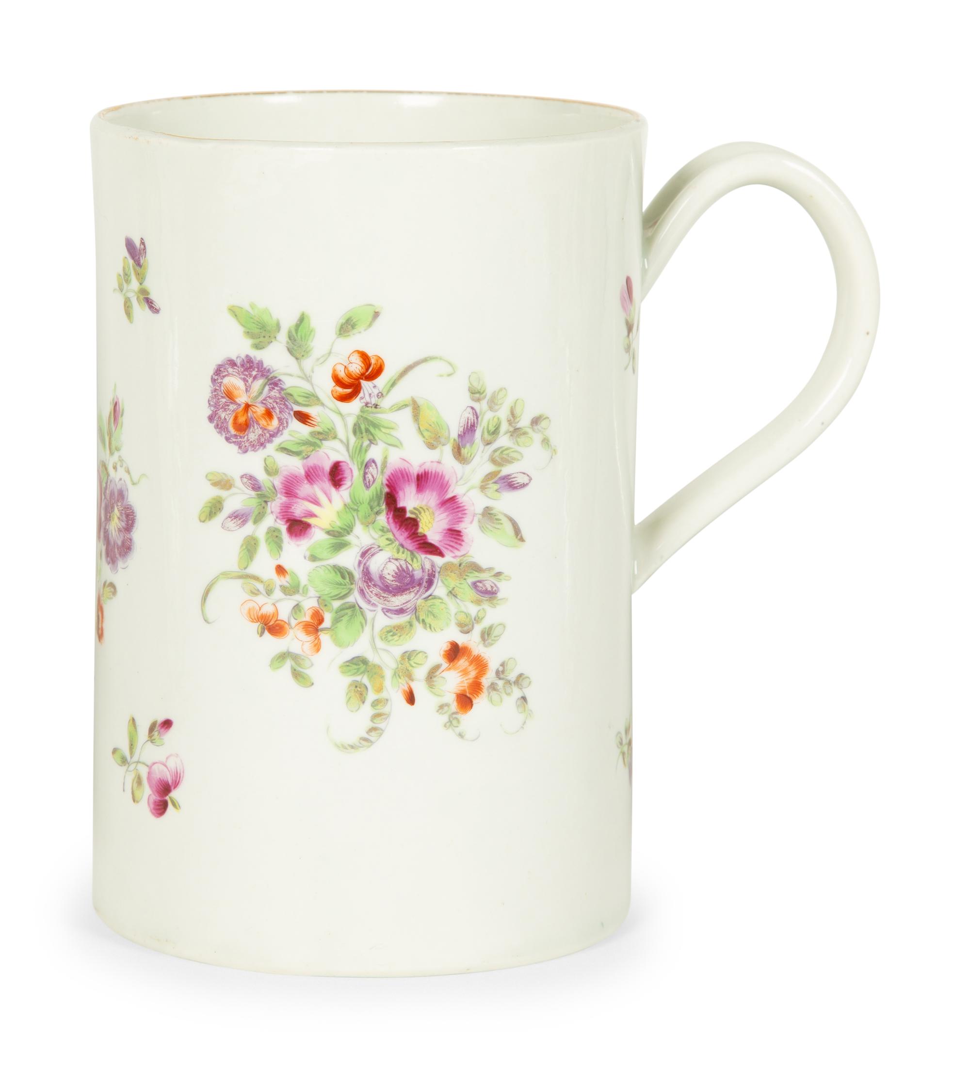 Three English Porcelain Articles — 18TH CENTURY