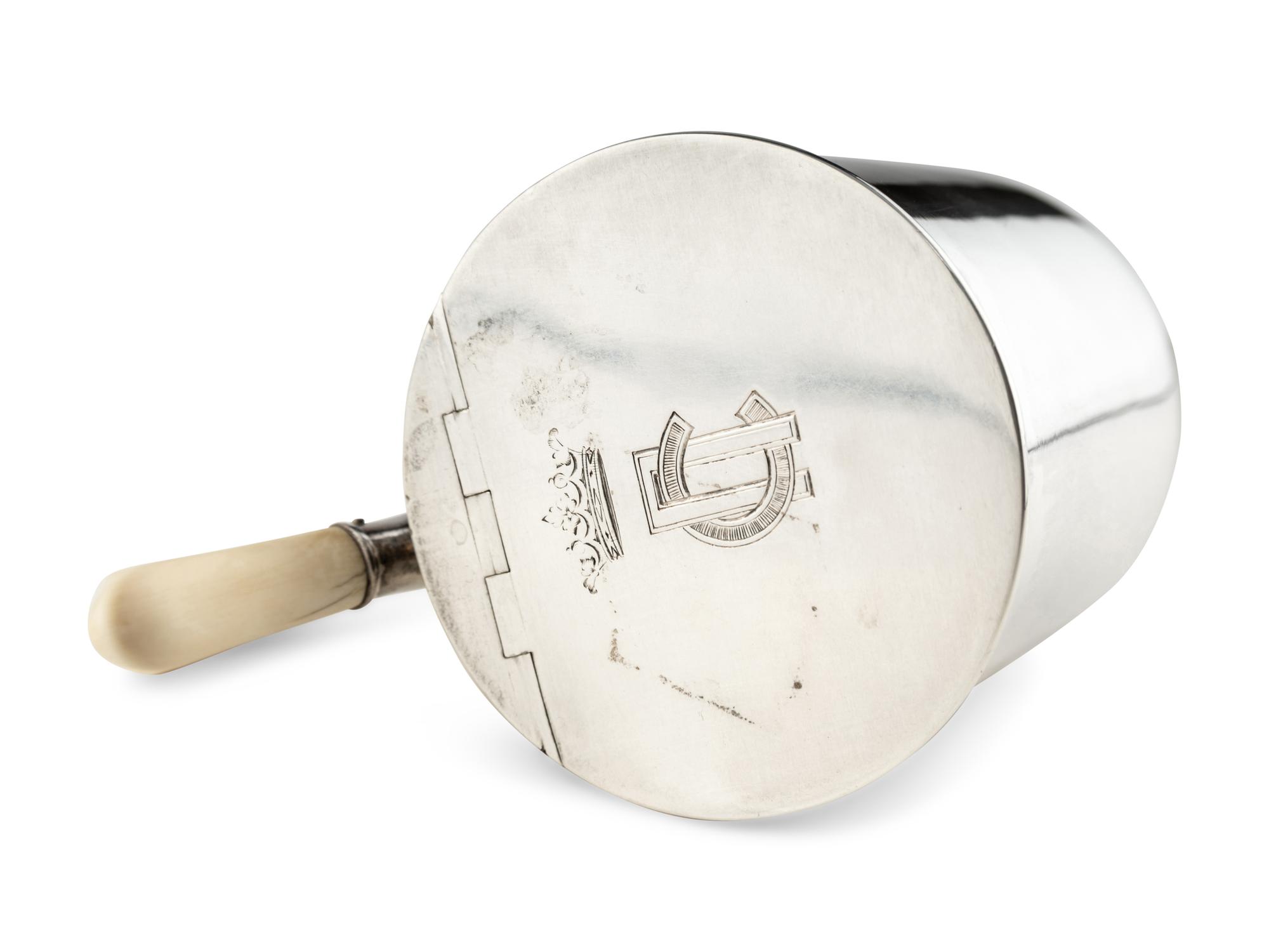 A Russian Silver Covered Mug