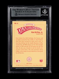 A 1994 Donruss Diamond Kings Ken Griffey Jr. Signed Autograph Baseball Card No. DK-14 (Beckett Authentication Services BAS Certified)