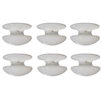 A Set of Six Flush Mount Light Fixtures 13" W x 13" D x 9" H — Italy, Mid-20th Century