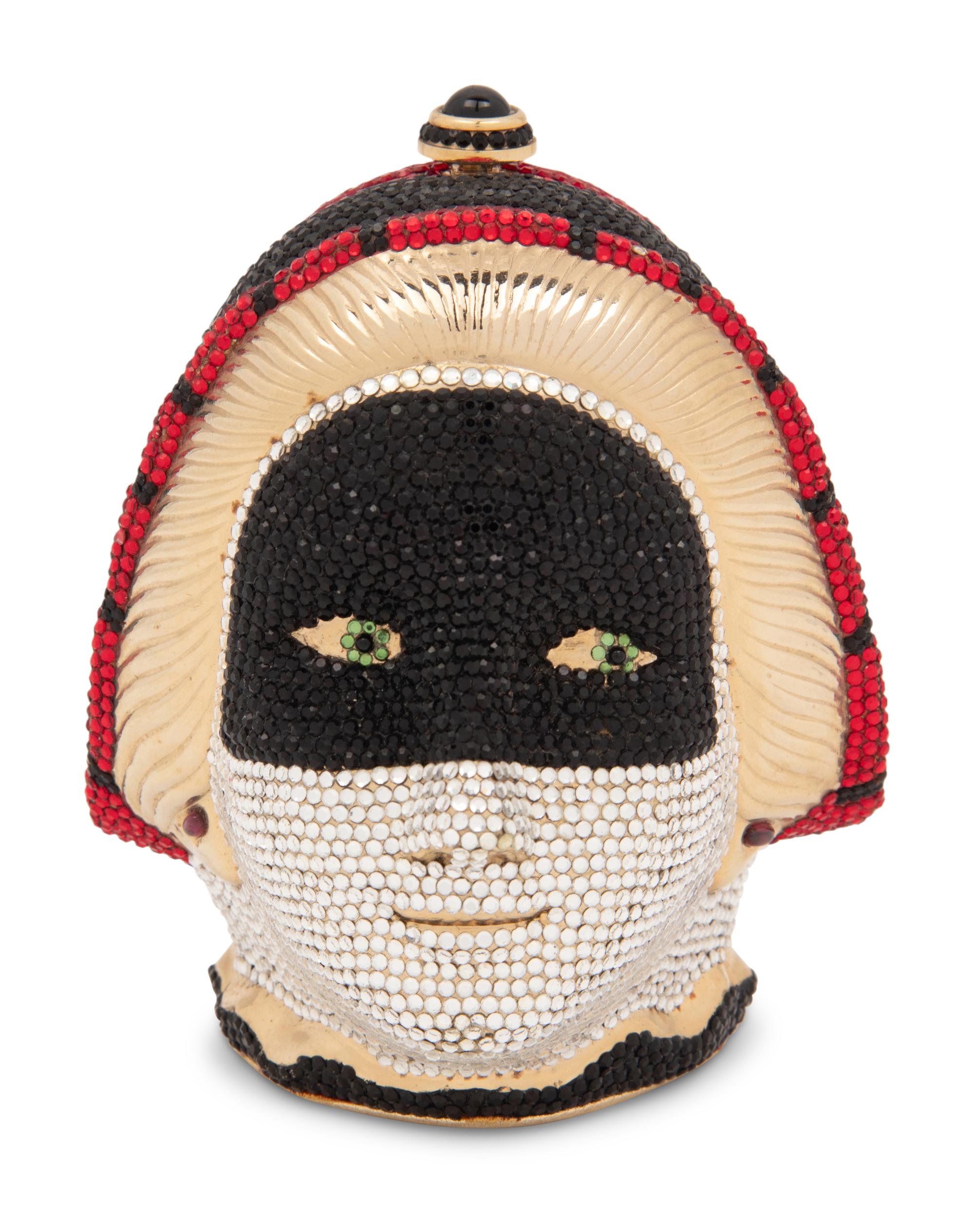 Judith Leiber Venetian Mask Minaudière