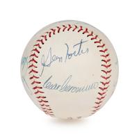 A 1975 Cincinnati Reds Big Red Machine Multi-Signed Autograph Baseball (Beckett Authentication Services Letter),