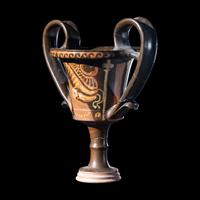 A Campanian Red-Figured Kantharos