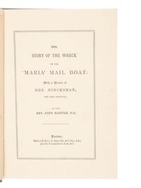 [SHIPWRECKS - BRITISH]. A group of 19th-century works about British shipwrecks, comprising:
