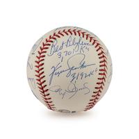 A Strikeout King Hall of Pitchers Multi Signed Autograph Baseball (Beckett Authentication Services)