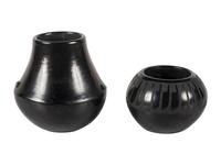 Blackware Pottery Jars