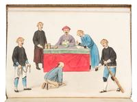 [MASON, George Henry]. The Punishments of China. London: W. Bulmer for William Miller, 1801 (but later, plates watermarked 1817).