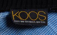 A Koos Multicolor Cotton Three Piece Pant Ensemble Jacket no size; Top and pant size medium.