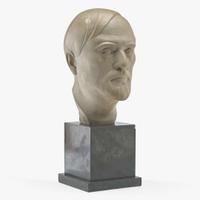 Boris Lovet-Lorski (American, 1894-1973) Head of a Bearded Man