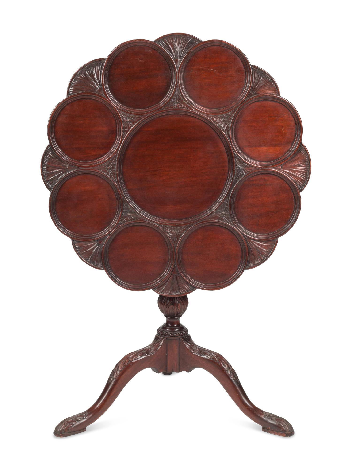 A George III Style Mahogany Supper Table