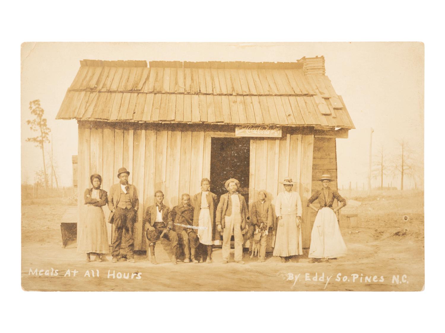 [EARLY PHOTOGRAPHY]. Photos and postcards of African American subjects, incl. agricultural scenes.