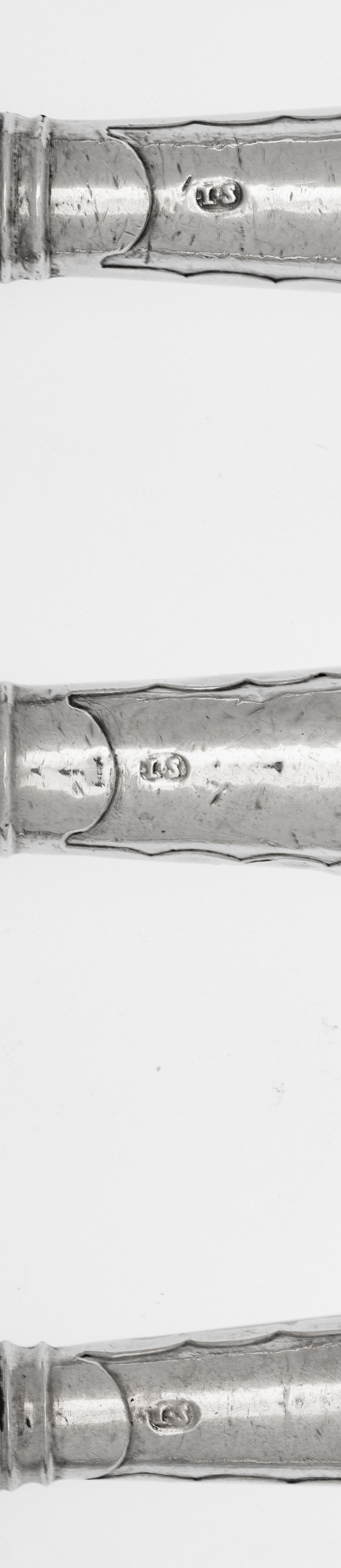 A Group of English Silver-Plate Flatware Articles
