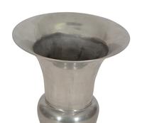 A Pair of Cast Aluminum Campagna-Form Urns