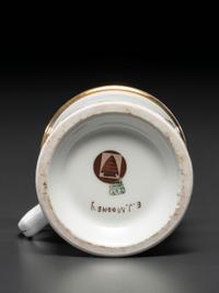 A Plumber's Porcelain Occupational Shaving Mug
