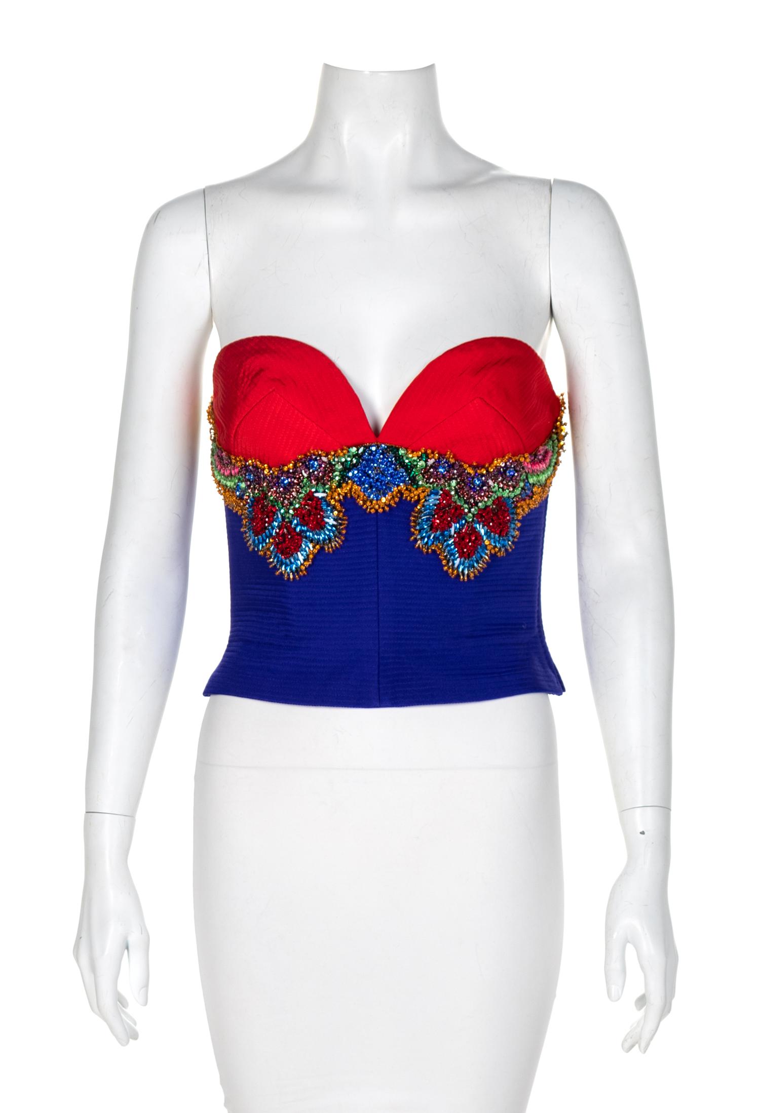 Atelier Versace Couture Bustier, 1991