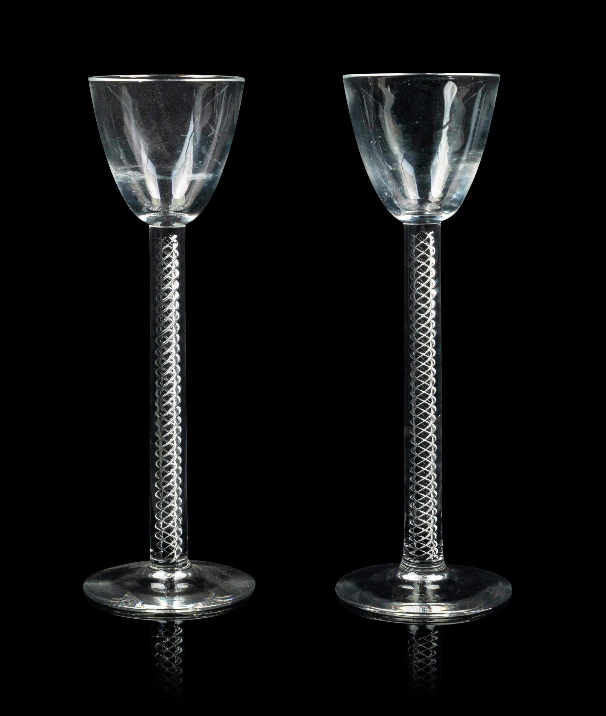 Pair of Air Twist Vases