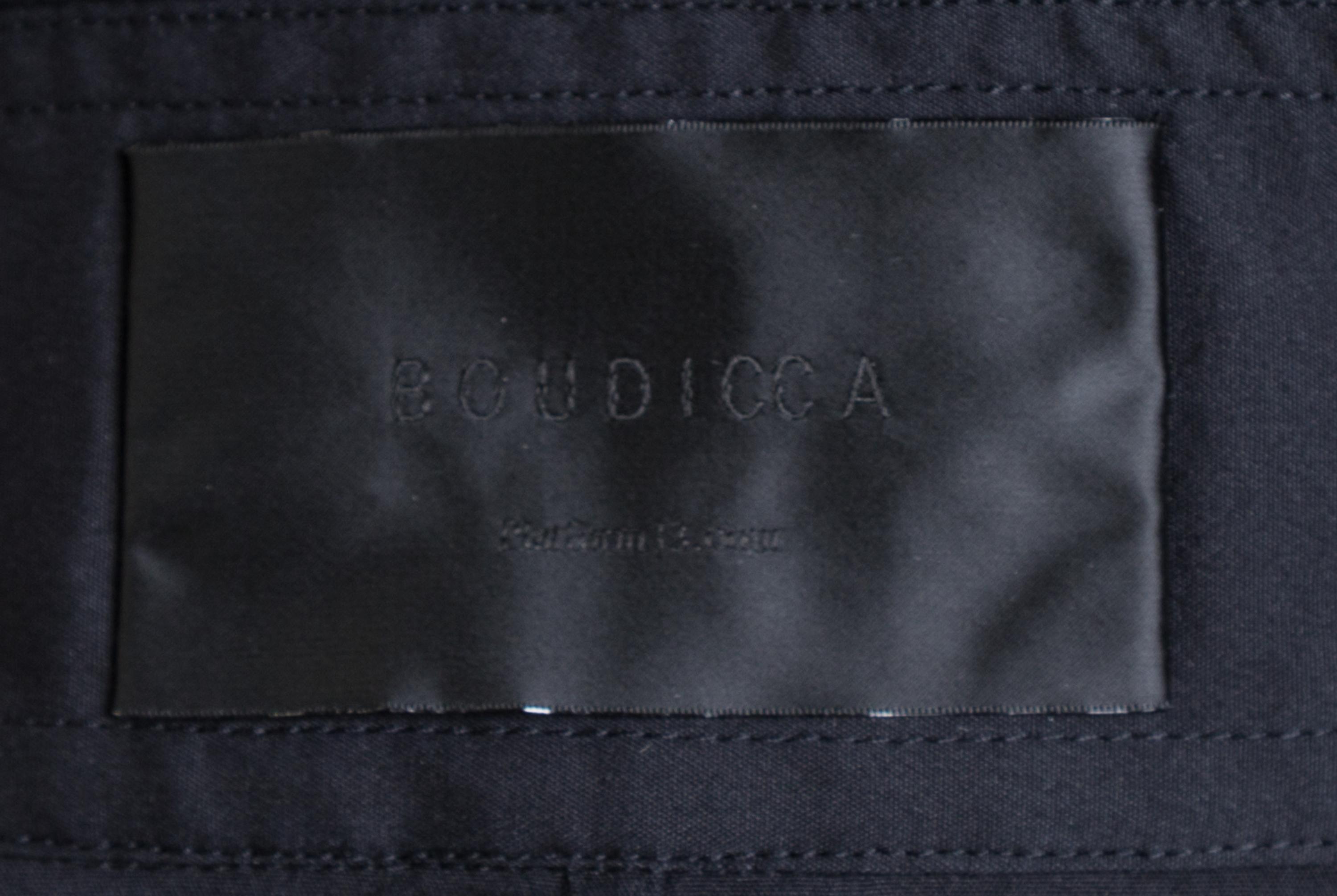A Boudicca Black Cotton Blouse, Size 14.
