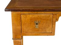 A Directoire Burl Walnut Bureau Plat