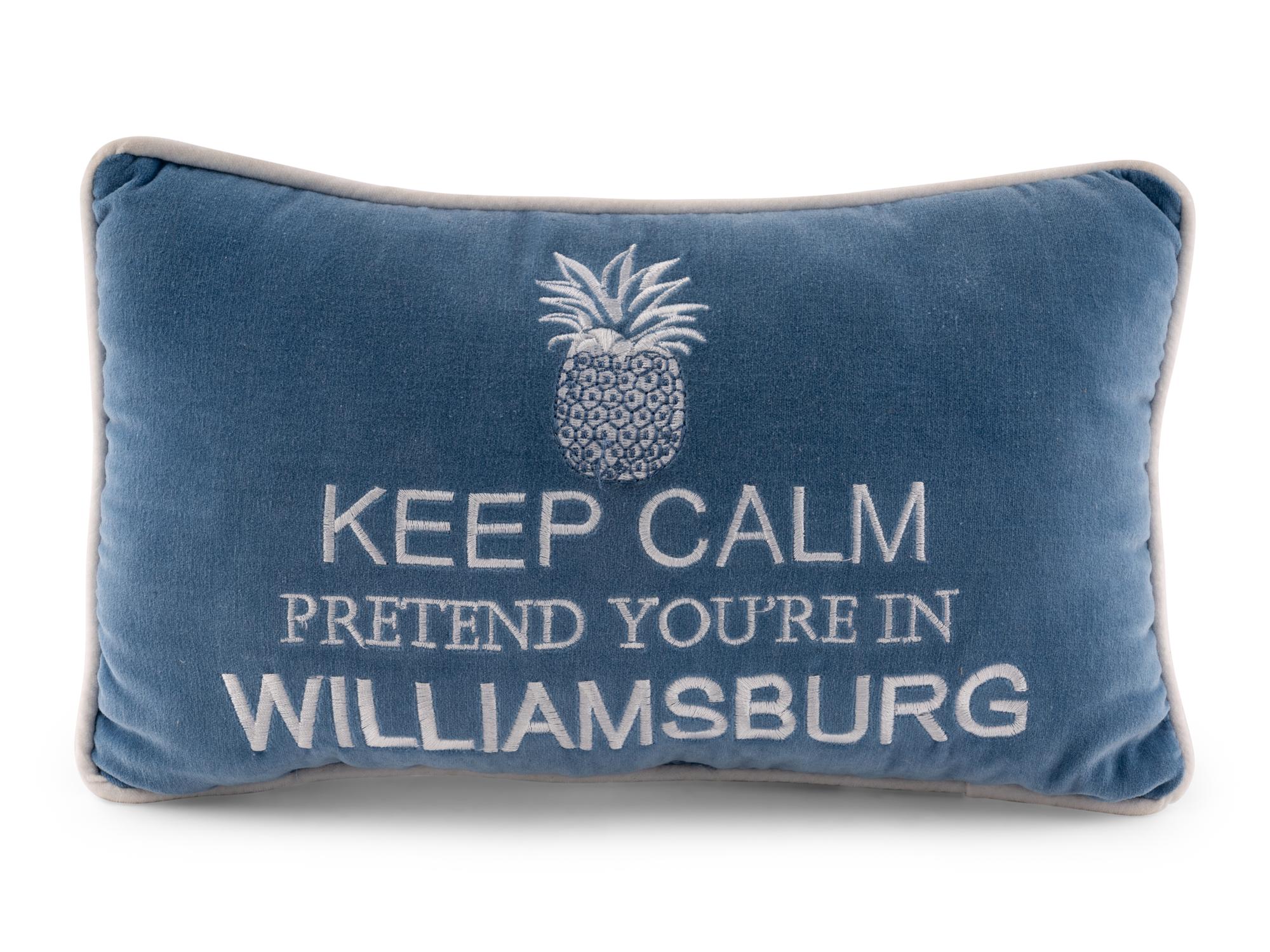 Two Embroidered Pillows