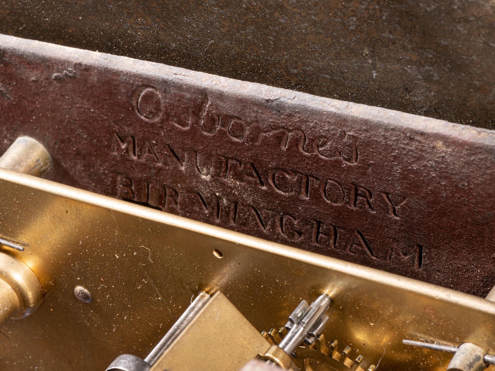 A Rare Federal Inlaid and Pierce-Carved Mahogany Tall Case Clock