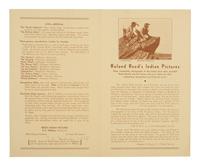 [NATIVE AMERICANS]. REED, Roland (1864-1934), photographer. A group of 32 photographs, including a selection of images from "Roland Reed's Indian Pictures."