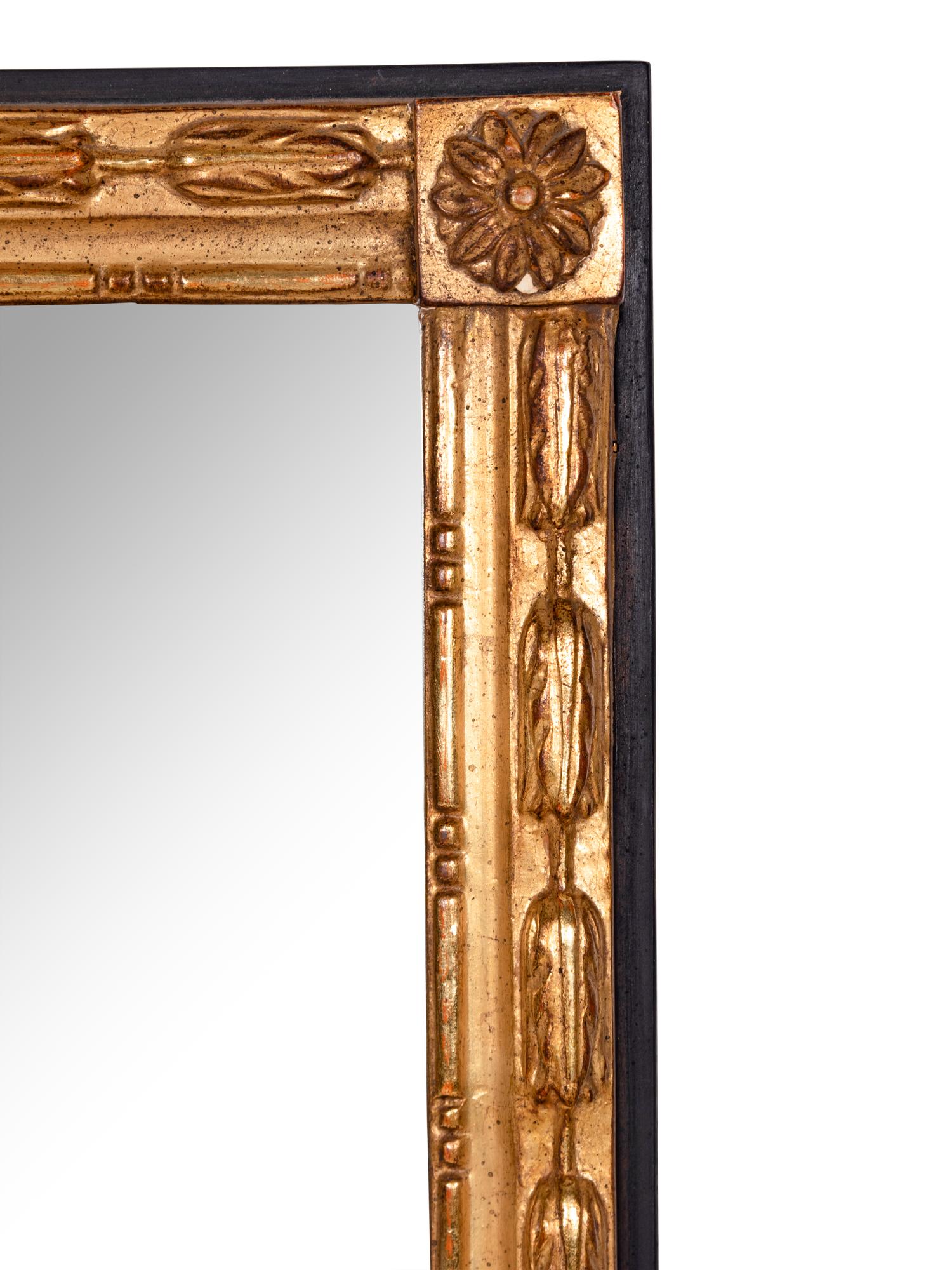 A Continental Giltwood Mirror