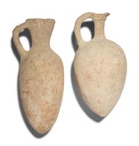 Two Holy Land Pottery Vessels