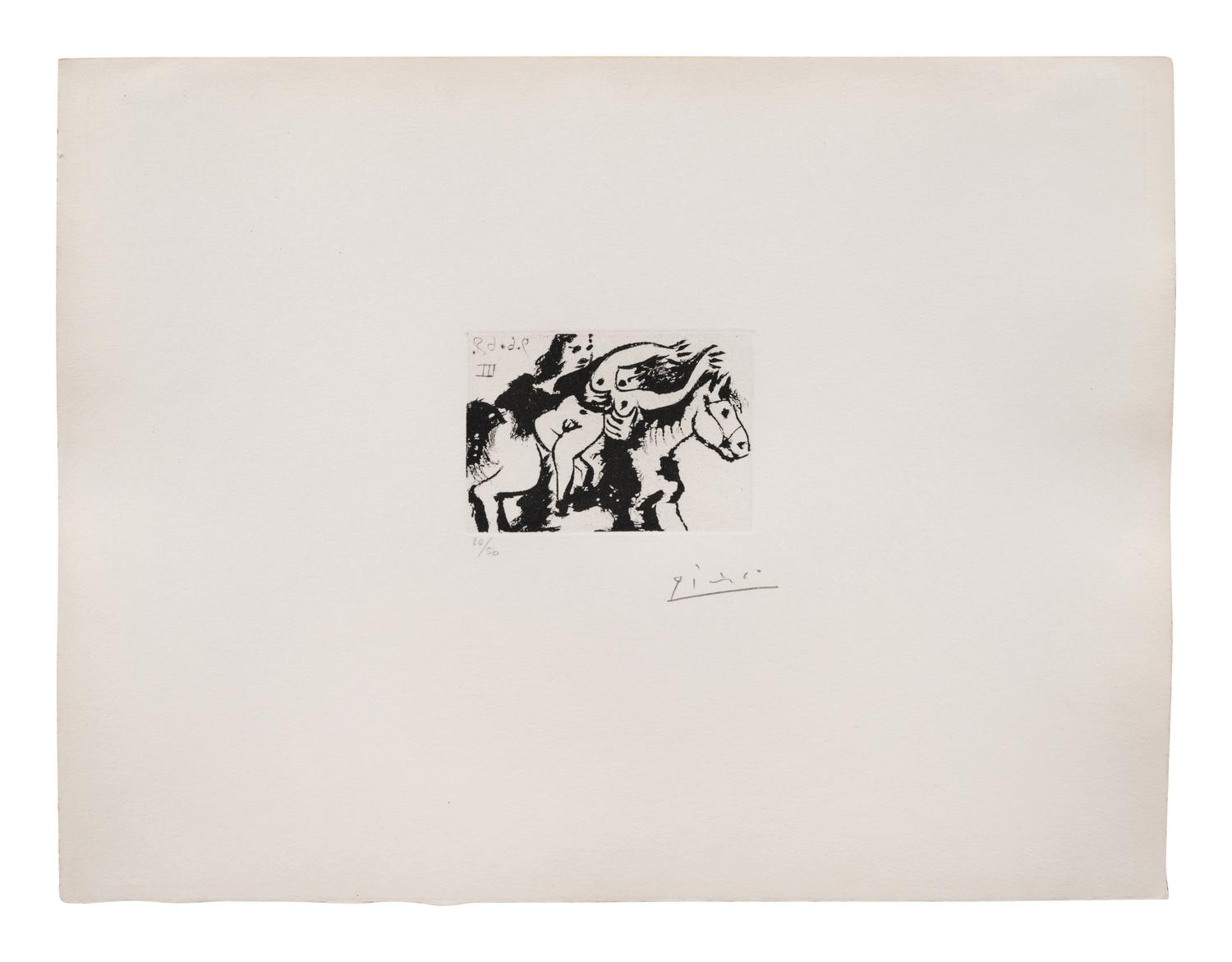 Enlévement, à Cheval (from Séries 347 )