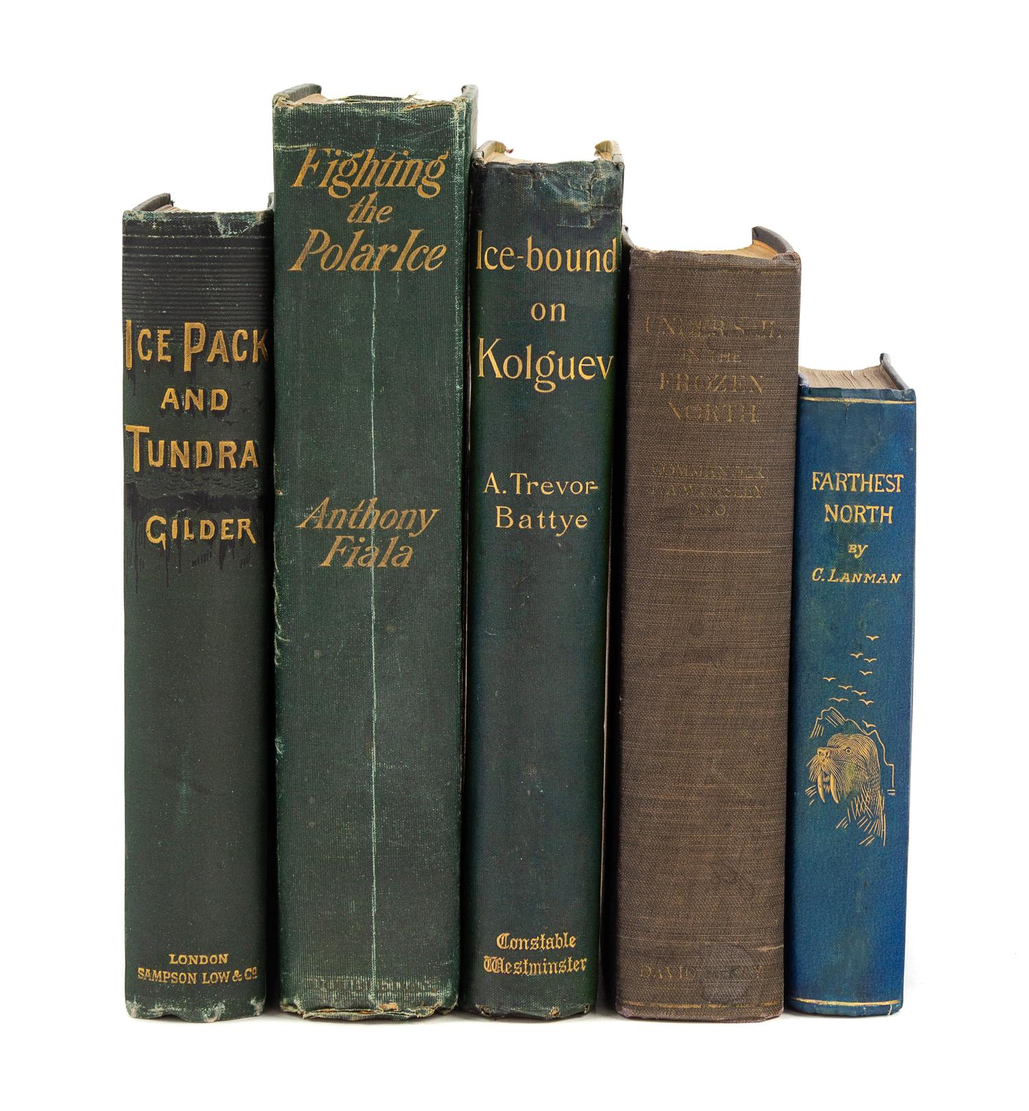 [ARCTIC EXPLORATION]. A group of 5 works, comprising: