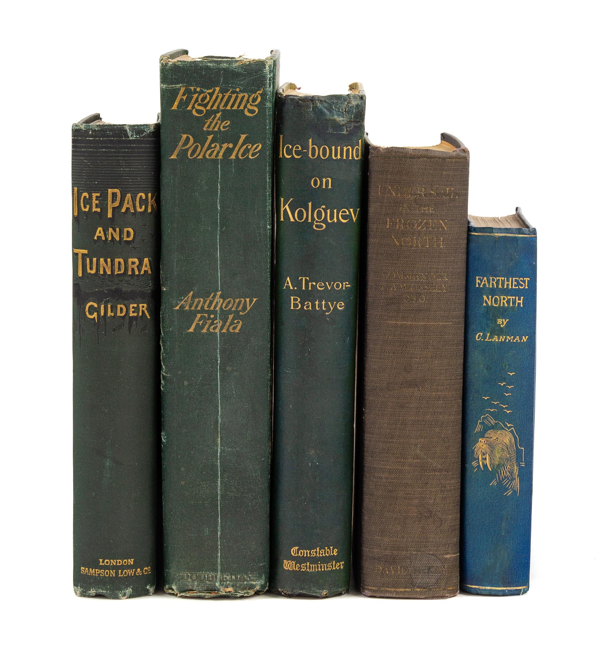 [ARCTIC EXPLORATION]. A group of 5 works, comprising: