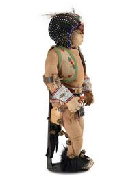Comanche Beaded Doll, Award Winner at Anadarko Fair