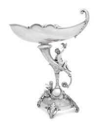 A Reed and Barton Figural Silver-Plate Centerpiece