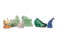 Six Animal Form Rookwood Pottery Articles