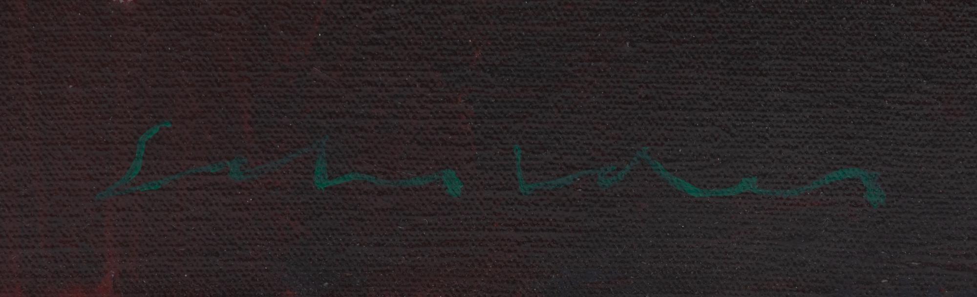 Mystery Woman with Purple Slip