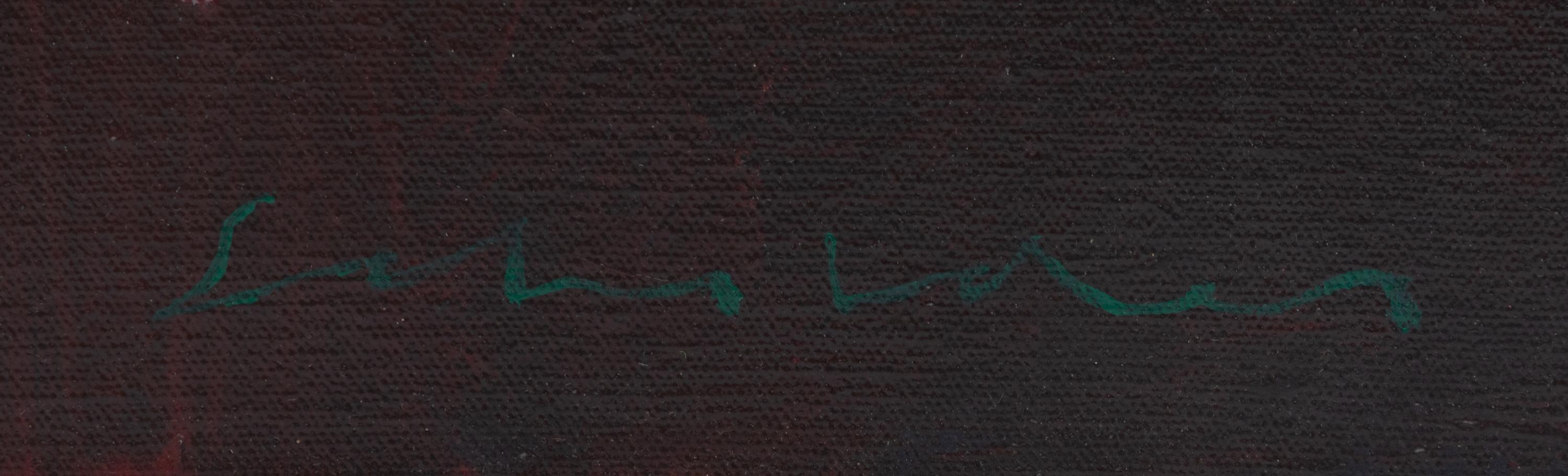 Mystery Woman with Purple Slip