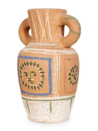Vase au décor pastel (A.R. 190)