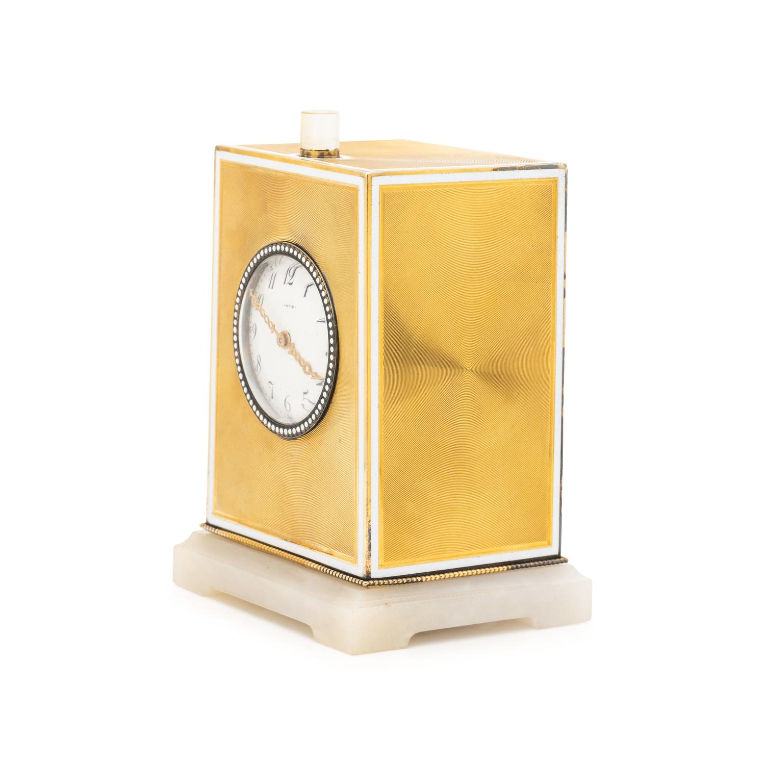 CARTIER, MINUTE REPEATER CARRIAGE CLOCK