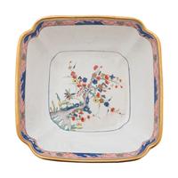 A Set of Twelve Spode Painted and Parcel Gilt Porcelain Dinner Plates