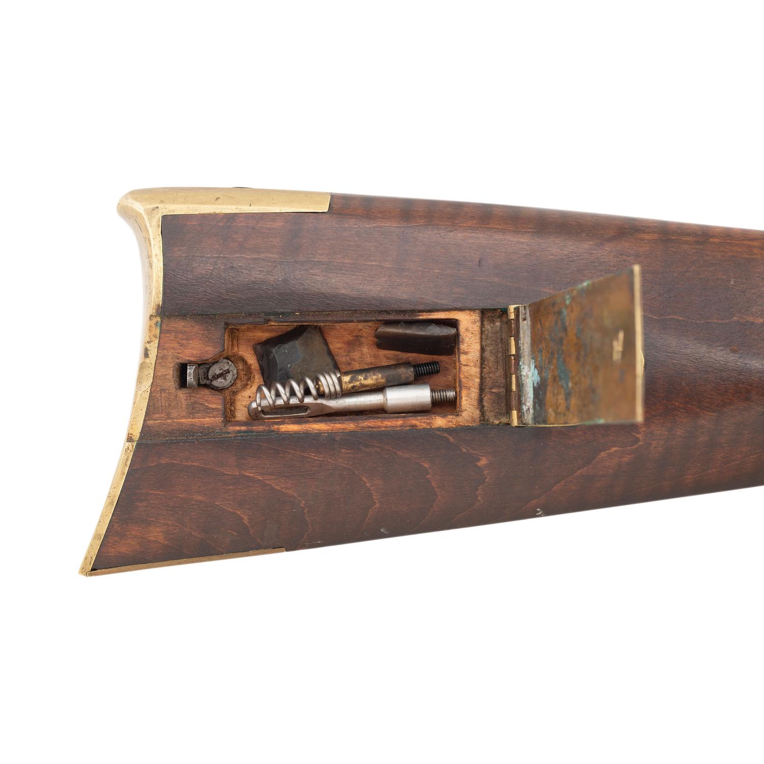 Contemporary Flintlock Long Rifle by John Braxton