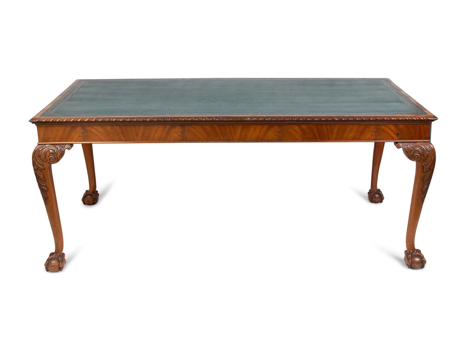 A George II Style Mahogany Writing Table
